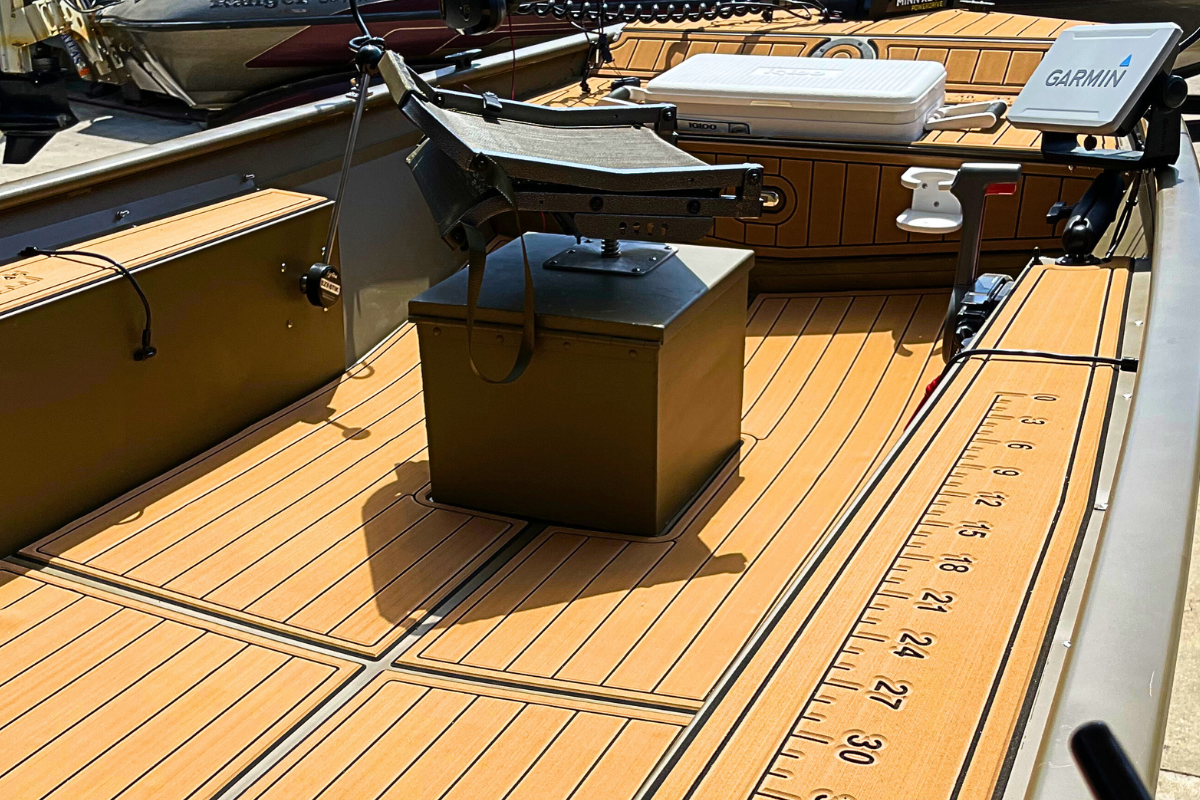 Sea Dek Custom Decking at Winsel's Boats in Valdosta, GA