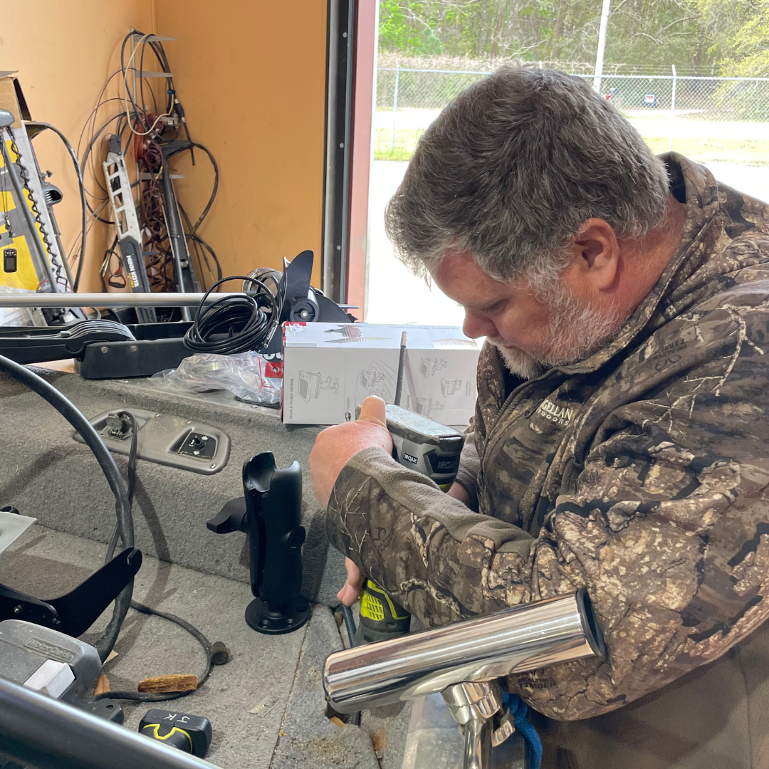 Marine Electronics Installation at Winsel's Boats in Valdosta, GA