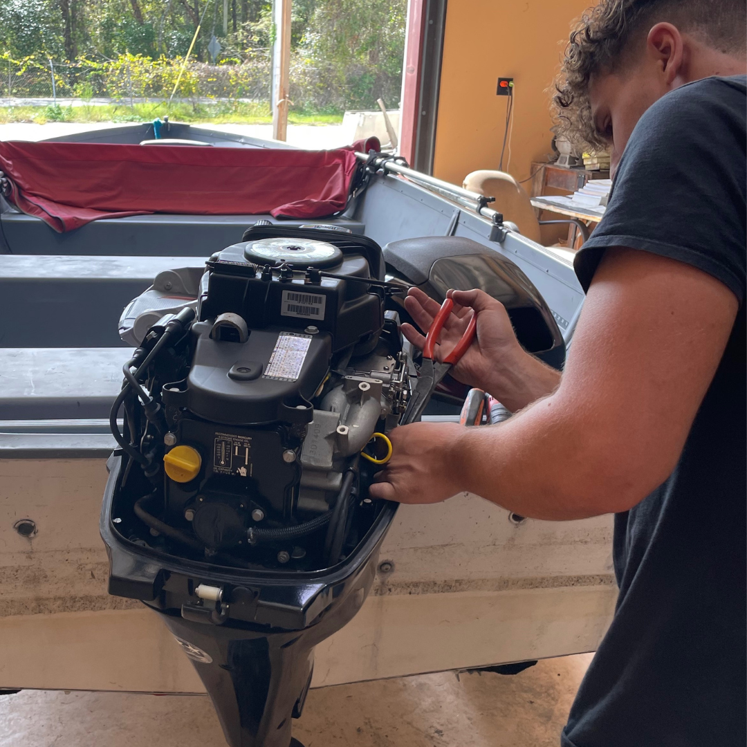 Outboard Repair at Winsel's Boats in Valdosta, GA