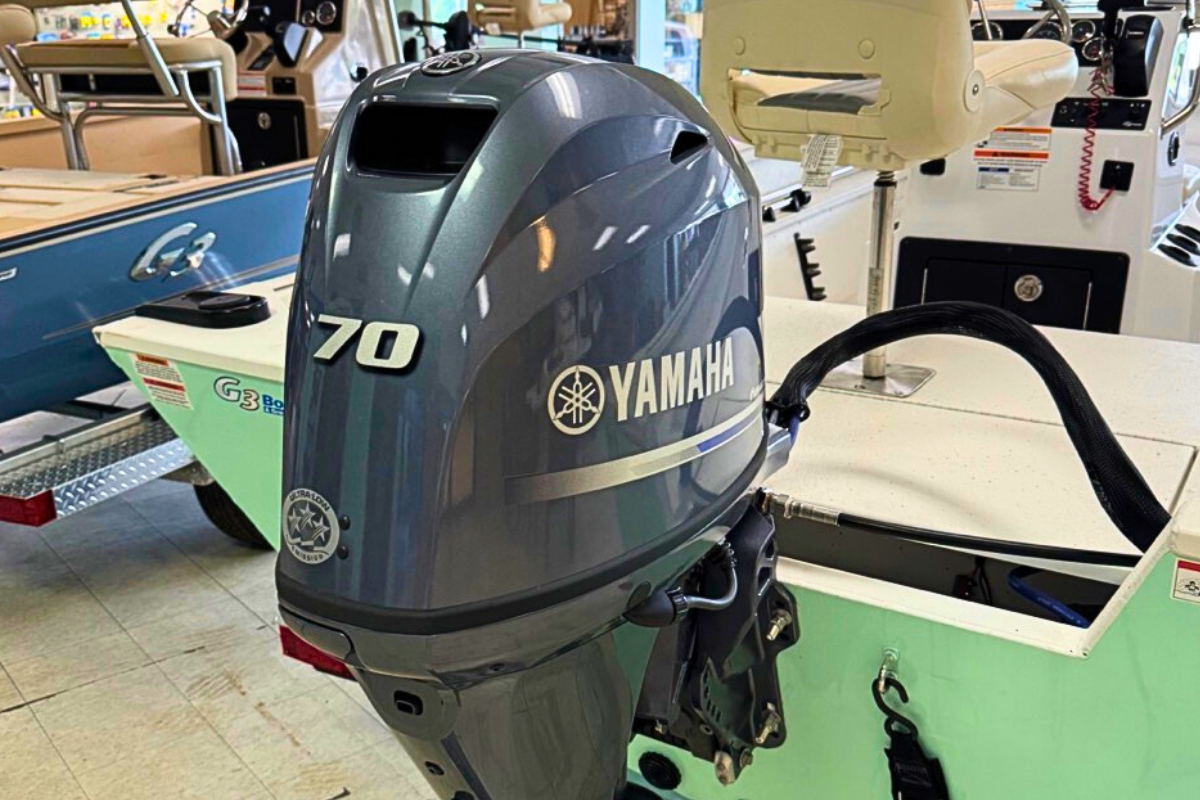 Yamaha 70HP Fourstroke Outboard Sold at Winsel's Boats in Valdosta, GA